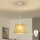 Brilagi - CERIA BOHO LED függőlámpa kábellel, 1xE27/40W/230V, átm. 28 cm, barna