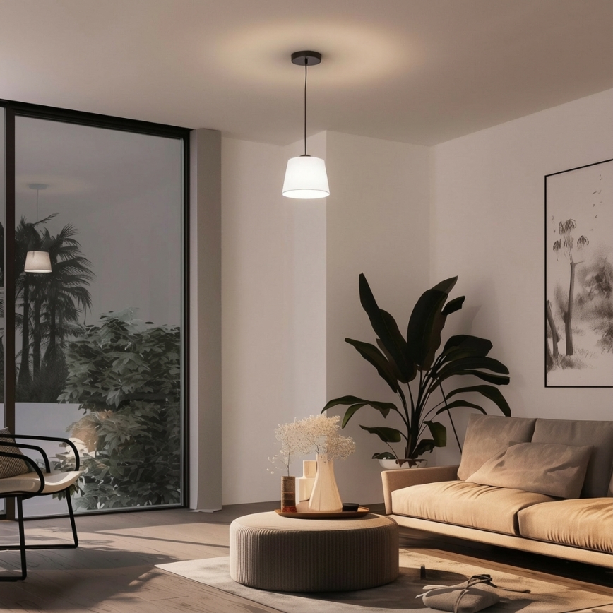 Brilagi - CERIA kábeles LED csillár 1xE27/40W/230V, átmérő 20,5 cm, fehér