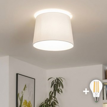 Brilagi - CERIA LED felületre szerelhető csillár 1xE27/40W/230V Ø 30 cm fehér