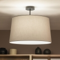 Brilagi - CERIA LED felületre szerelhető csillár 1xE27/60W/230V Ø 45 cm fekete/szürke