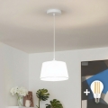 Brilagi - CERIA LED függeszték kábelen 1xE27/40W/230V átm. 25 cm fehér