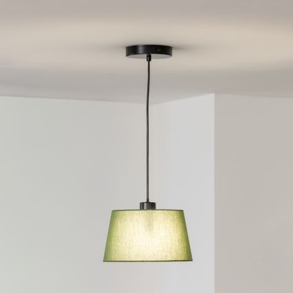 Brilagi - CERIA LED függeszték kábellel 1xE27/40W/230V, átm. 25 cm, zöld