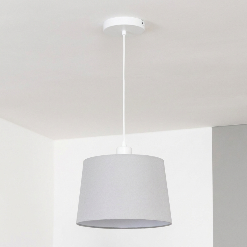 Brilagi - CERIA LED kábeles függeszték 1xE27/40W/230V Ø 30 cm, szürke
