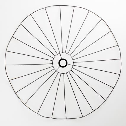 Brilagi - CERIA WIRE LED csillár, drótkábeles függesztéssel, 1xE27/40W/230V, átmérő 80 cm, fekete