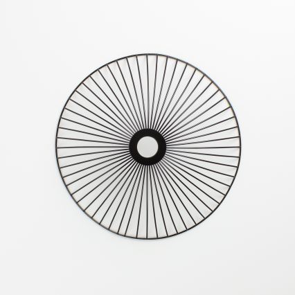 Brilagi - CERIA WIRE LED felületre szerelhető csillár 1xE27/40W/230V átm. 26 cm fekete/tölgy