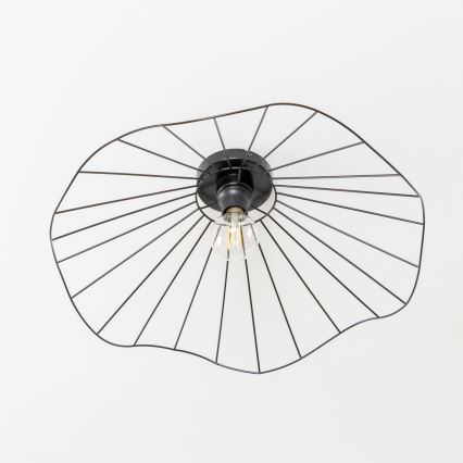 Brilagi - CERIA WIRE LED felületre szerelhető csillár 1xE27/40W/230V, átmérő 60 cm, fekete