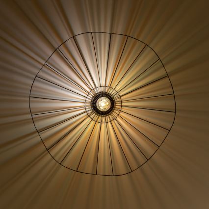 Brilagi - CERIA WIRE LED felületre szerelhető csillár 1xE27/40W/230V Ø 80 cm fekete