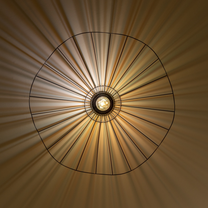 Brilagi - CERIA WIRE LED felületre szerelhető csillár 1xE27/40W/230V Ø 80 cm fekete