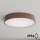 Brilagi - CLARE fürdőszobai mennyezeti lámpa 4xE27/24W/230V, átmérő 50 cm, IP54, barna