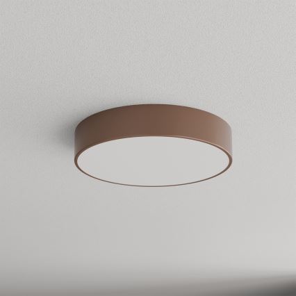 Brilagi - CLARE fürdőszobai mennyezeti lámpatest 3xE27/24W/230V átm. 40 cm IP54 barna