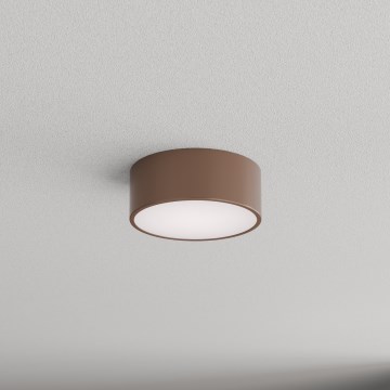Brilagi - CLARE fürdőszobai mennyezeti lámpatest mozgás- és szürkületérzékelővel 1xE27/24W/230V, átmérő 20 cm, barna, IP54