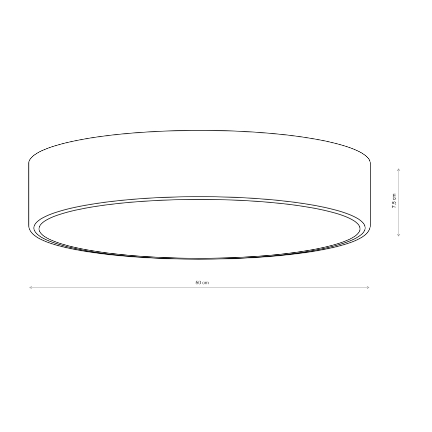Brilagi - CLARE mennyezeti lámpa 4xE27/40W/230V, átmérő 50 cm, bordó