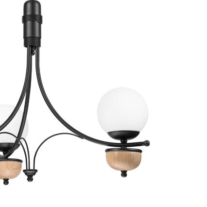 Brilagi - COTTAGE LED láncos csillár 3xG9/40W/230V tölgy/fehér