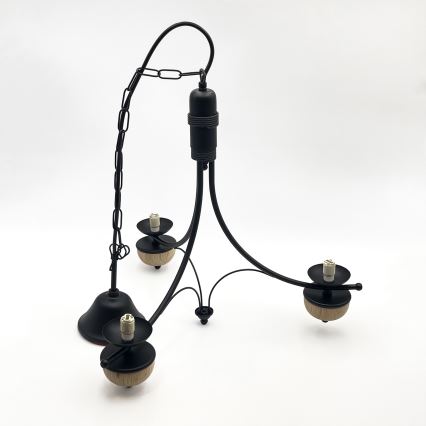 Brilagi - COTTAGE LED láncos csillár 3xG9/40W/230V tölgy/fehér
