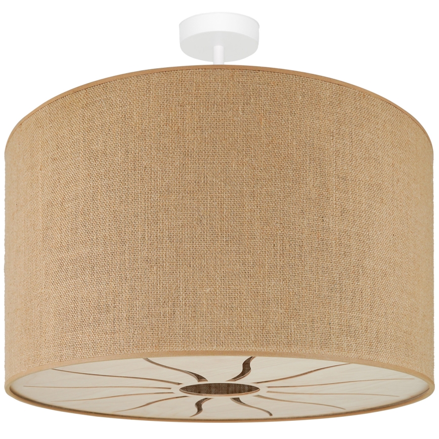 Brilagi - Mennyezeti lámpa COUNTRY ROLLER 1xE27/15W/230V átm. 50 cm bézs