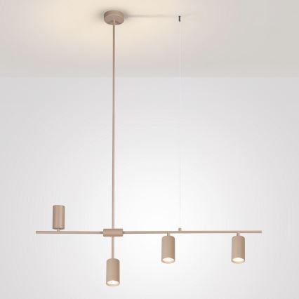 Brilagi - CRANE kábeles csillár 4xGU10/30W/230V bézs