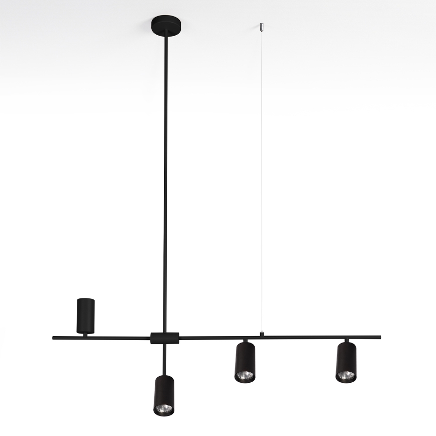Brilagi - CRANE kábeles csillár 4xGU10/30W/230V fekete
