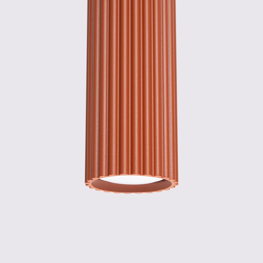 Brilagi - CRESTO kábelen függesztett LED csillár 1xGU10/10W/230V piros