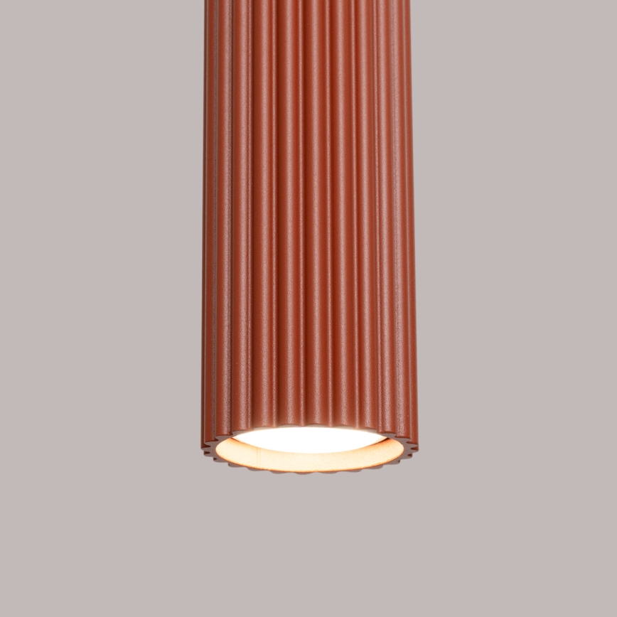 Brilagi - CRESTO kábelen függesztett LED csillár 1xGU10/10W/230V piros