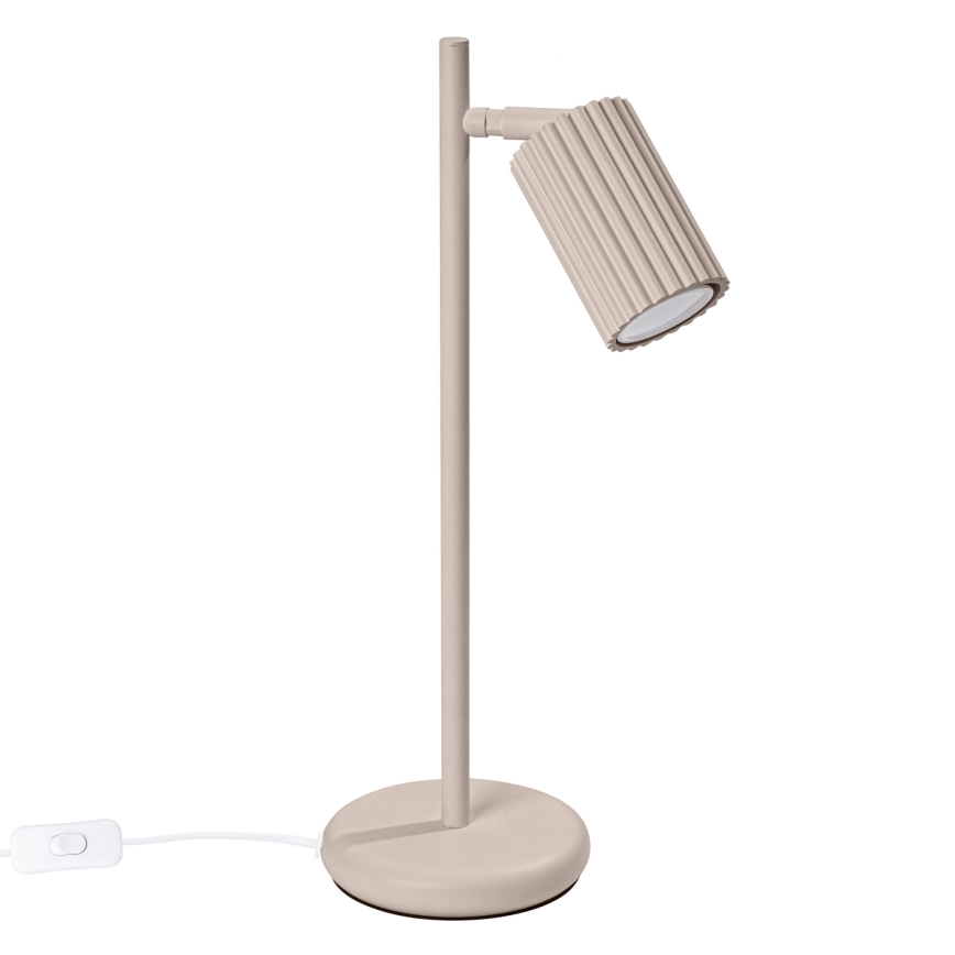 Brilagi - CRESTO LED asztali lámpa 1xGU10/10W/230V taupe