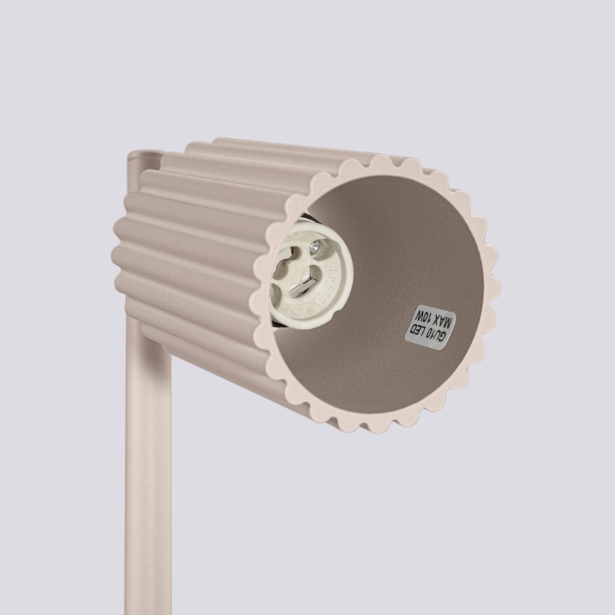 Brilagi - CRESTO LED asztali lámpa 1xGU10/10W/230V taupe