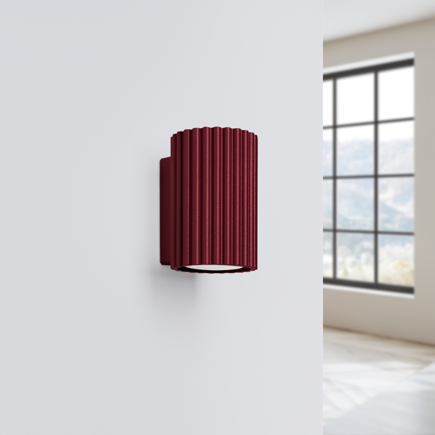 Brilagi - CRESTO LED fali lámpa 1xGU10/10W/230V 10 cm bordó