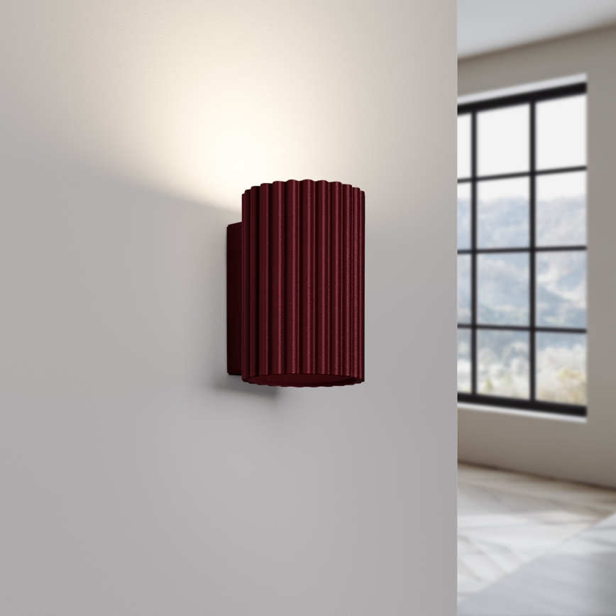 Brilagi - CRESTO LED fali lámpa 1xGU10/10W/230V 10 cm bordó