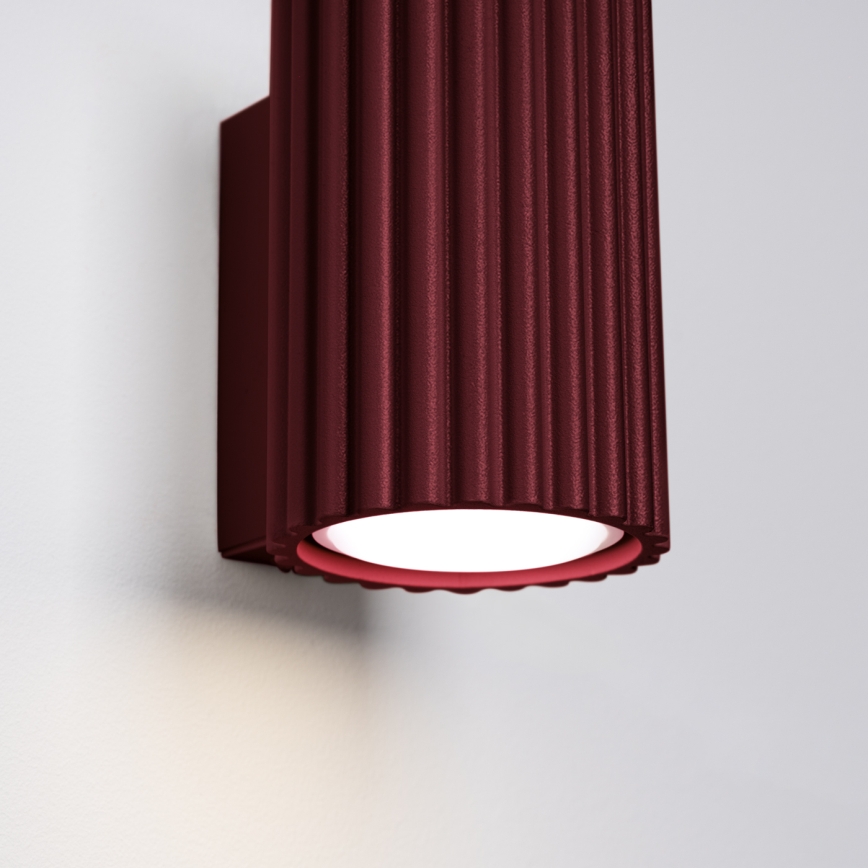 Brilagi - CRESTO LED fali lámpa 1xGU10/10W/230V 10 cm bordó
