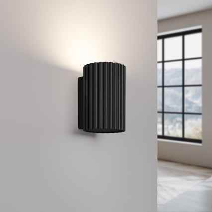 Brilagi - CRESTO LED fali lámpatest 1xGU10/10W/230V 10 cm fekete