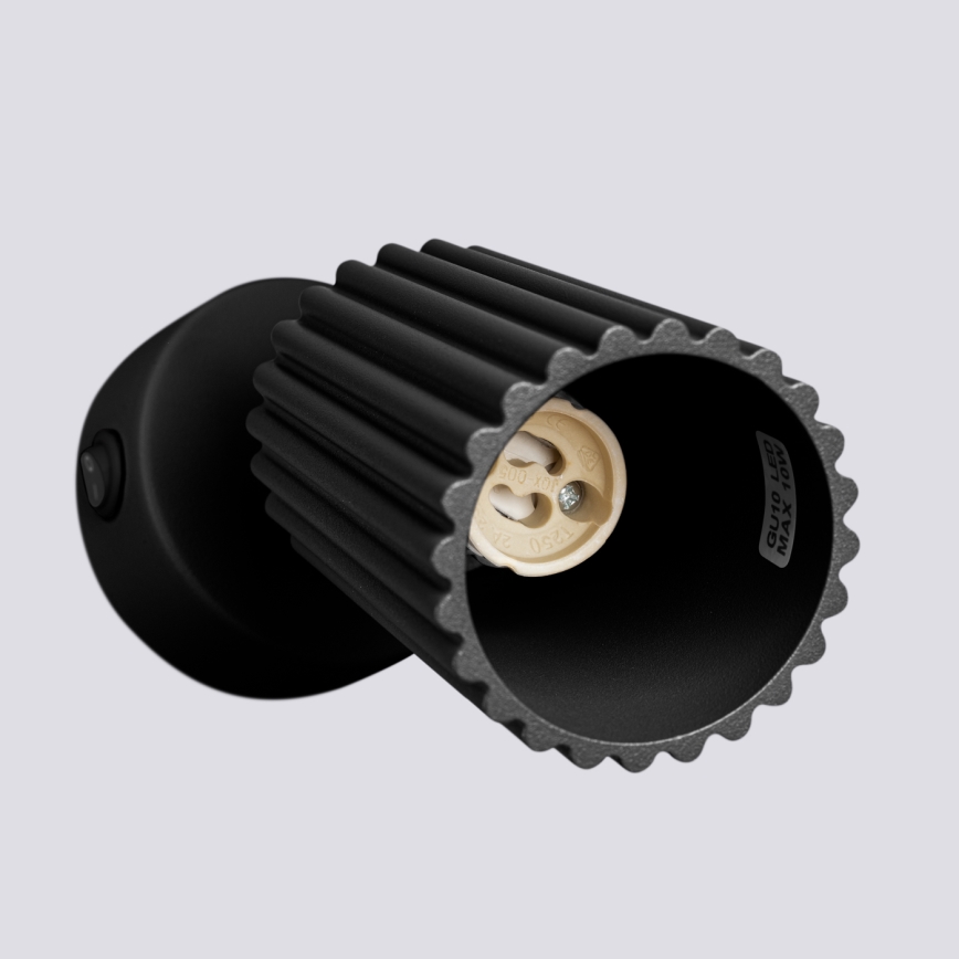 Brilagi - CRESTO LED fali spotlámpa 1xGU10/10W/230V fekete