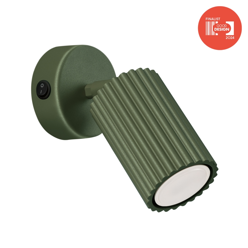 Brilagi - CRESTO LED fali spotlámpa 1xGU10/10W/230V zöld