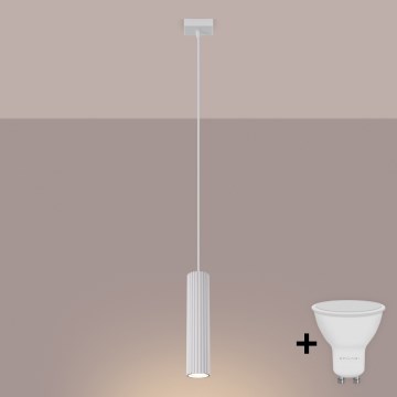 Brilagi - CRESTO LED függeszték kábelen, 1xGU10/10W/230V, fehér