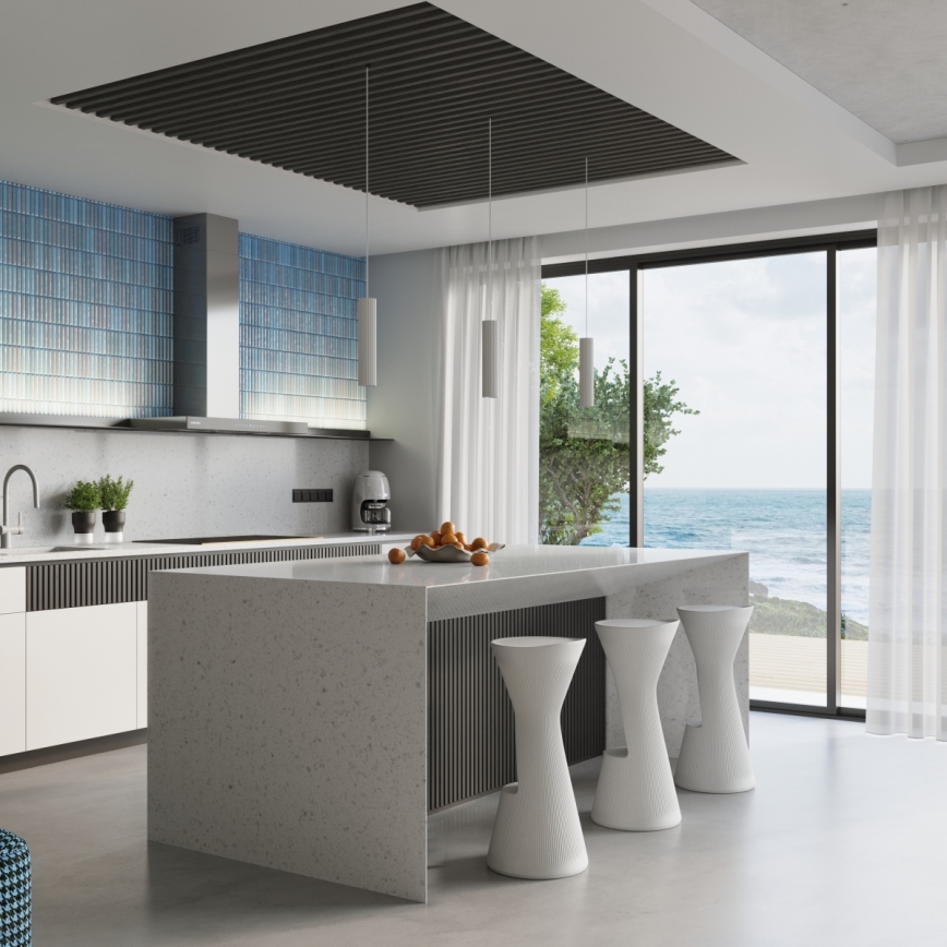 Brilagi - CRESTO LED függeszték kábelen, 1xGU10/10W/230V, fehér