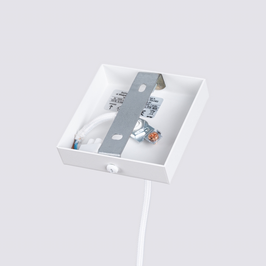 Brilagi - CRESTO LED függeszték kábelen, 1xGU10/10W/230V, fehér