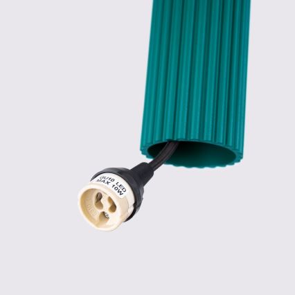 Brilagi - CRESTO LED függeszték kábelen, 1xGU10/10W/230V, türkiz