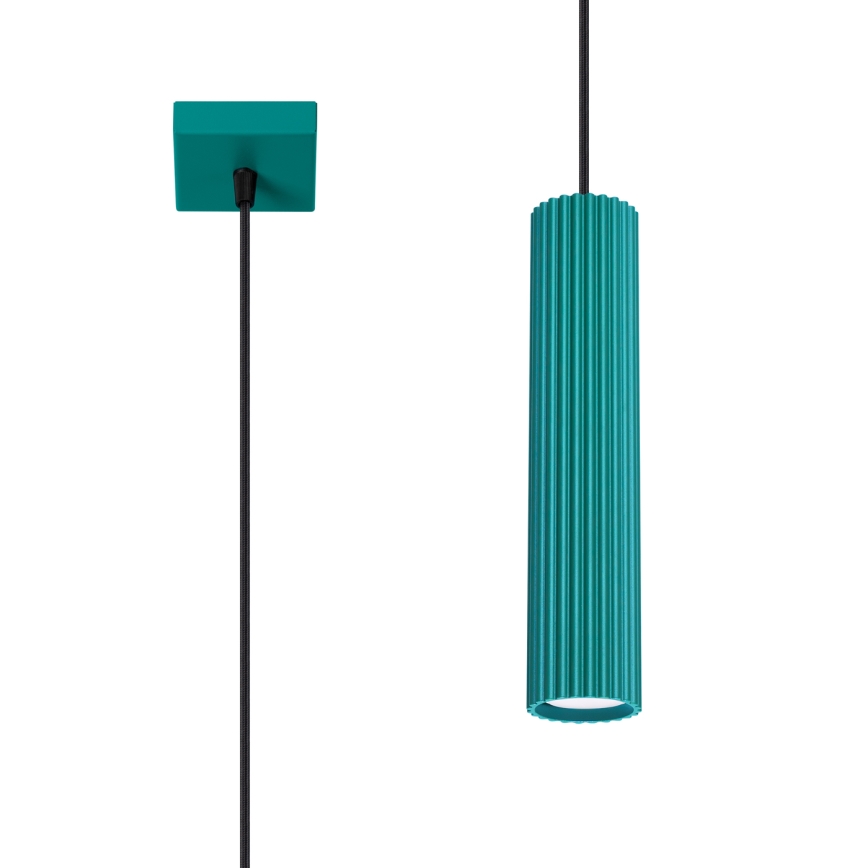 Brilagi - CRESTO LED függeszték kábelen, 1xGU10/10W/230V, türkiz