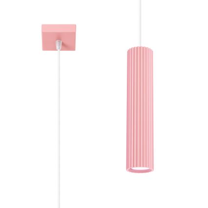 Brilagi - CRESTO LED függeszték kábellel 1xGU10/10W/230V, rózsaszín