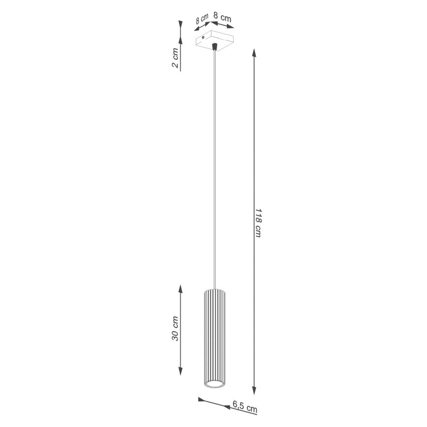 Brilagi - CRESTO LED függeszték kábellel 1xGU10/10W/230V, rózsaszín