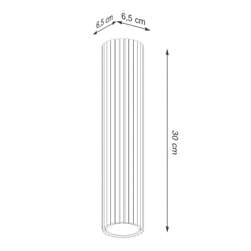 Brilagi - CRESTO LED spotlámpa 1x GU10/10W/230V, 30 cm, krémszínű