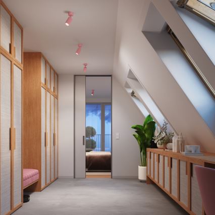 Brilagi - CRESTO LED spotlámpa 1xGU10/10W/230V rózsaszín