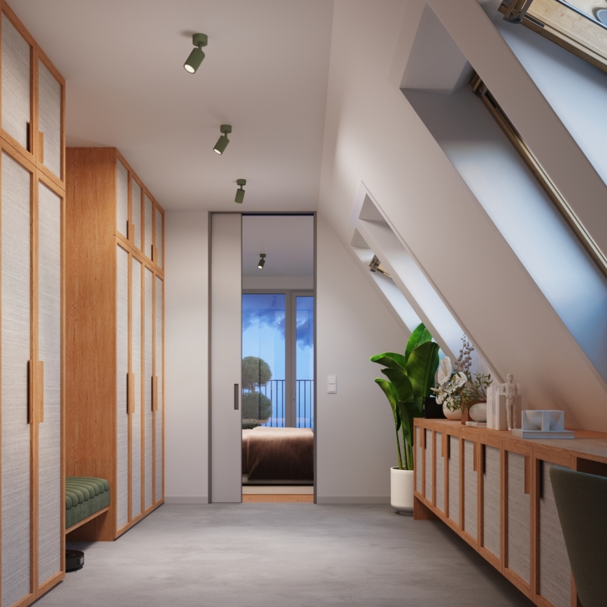 Brilagi - CRESTO LED spotlámpa 1xGU10/10W/230V zöld