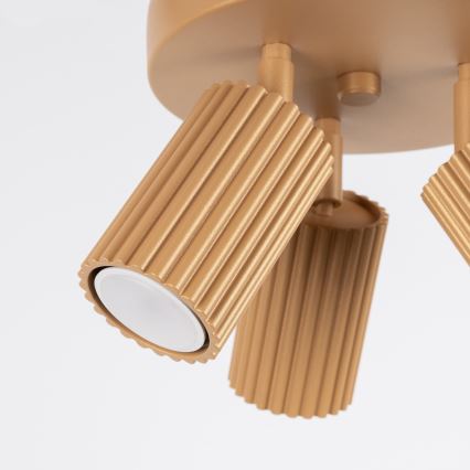 Brilagi - CRESTO LED spotlámpa 3x GU10 / 10 W / 230 V aranyszínű