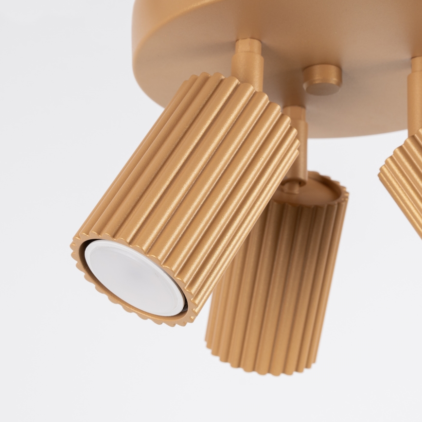 Brilagi - CRESTO LED spotlámpa 3x GU10 / 10 W / 230 V aranyszínű