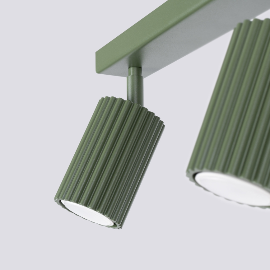 Brilagi - CRESTO LED spotlámpa 3xGU10/10W/230V zöld