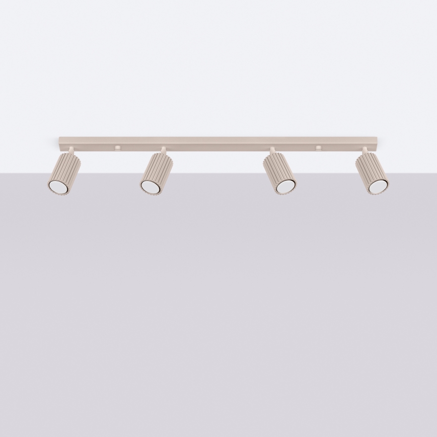 Brilagi - CRESTO LED spotlámpa 4xGU10/10W/230V taupe