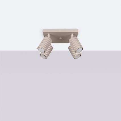 Brilagi - CRESTO LED spotlámpatest 4xGU10/10W/230V taupe