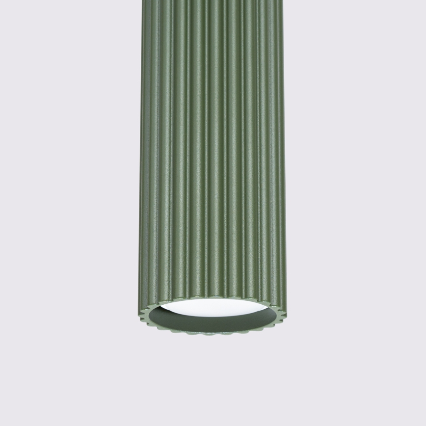 Brilagi - CRESTO LED zsinóros függeszték 1xGU10/10W/230V zöld