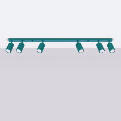 Brilagi - CRESTO spotlámpa 6xGU10/10W/230V türkiz