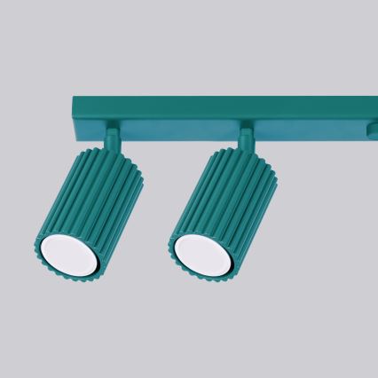 Brilagi - CRESTO spotlámpa 6xGU10/10W/230V türkiz