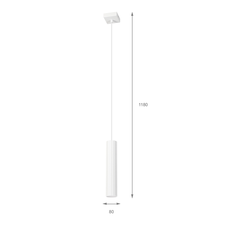 Brilagi - CRISPINA kábeles függeszték 1xGU10/10W/230V fehér